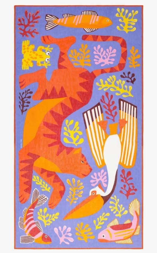 Scarf Et211sp05 Purple