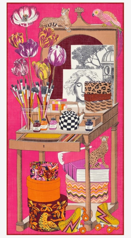 Scarf Et221at07 Pink