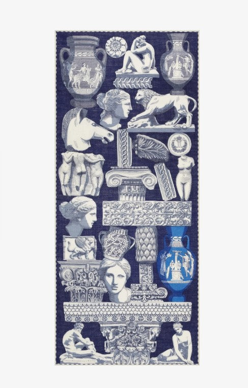 Scarf Et22arc24 Navy