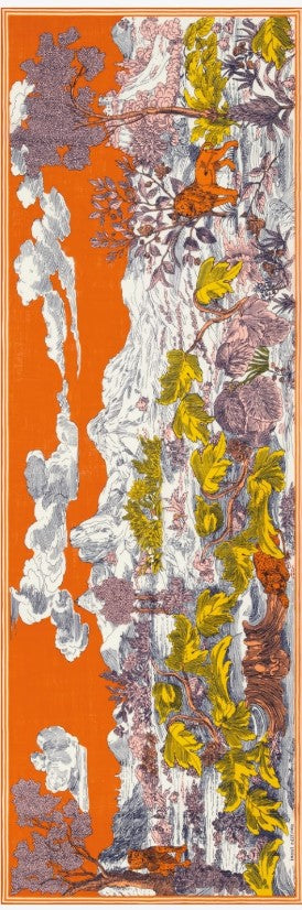 Scarf Et22his08 Orange