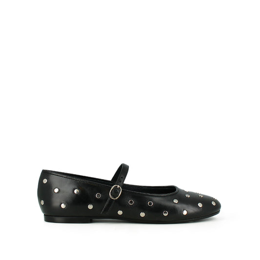 Ballerines Danaelle Cuir Noir