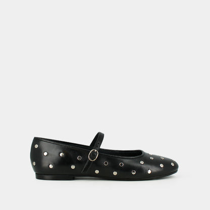 Ballerines Danaelle Cuir Noir