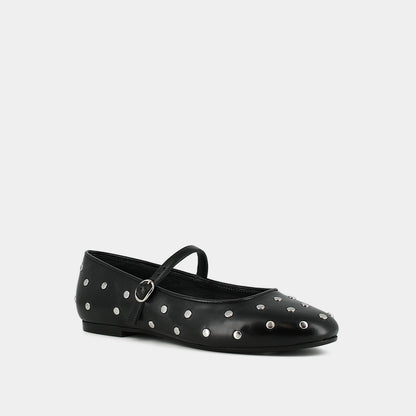 Ballerines Danaelle Cuir Noir