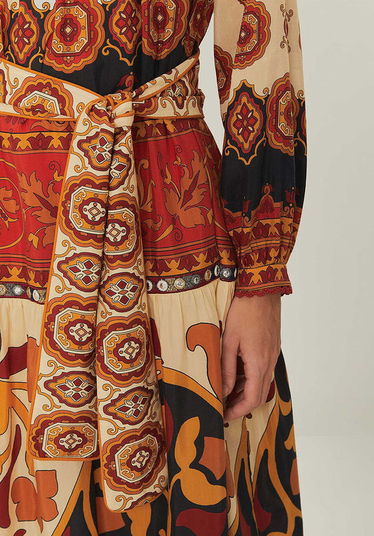 Dress 328952 Ainika-Tiles-Cream