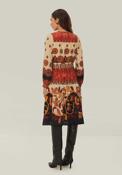 Dress 328952 Ainika-Tiles-Cream