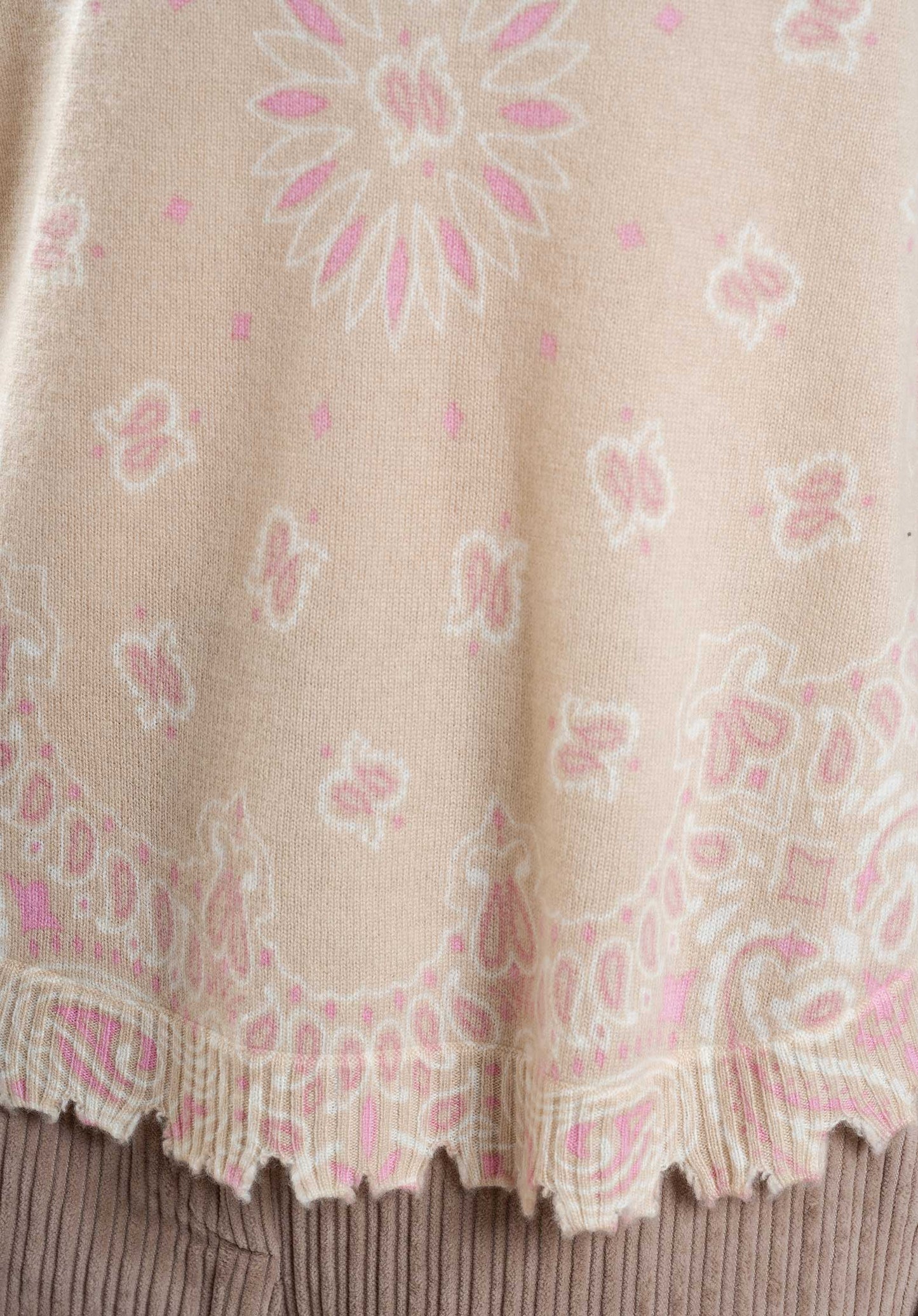 Pullover Mela Bico Organic-Rose