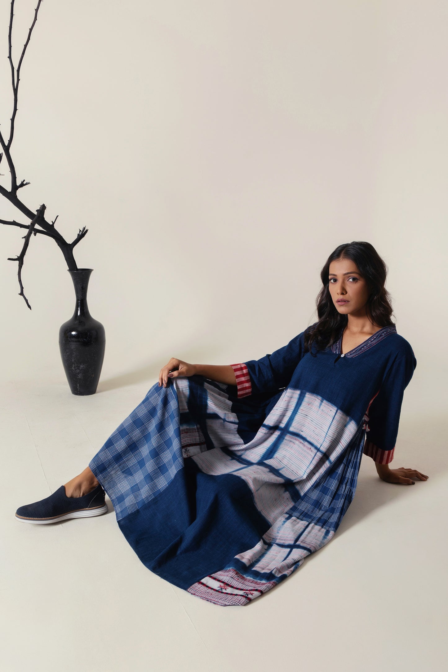 Dress Navy Nebula Indigo-Blue