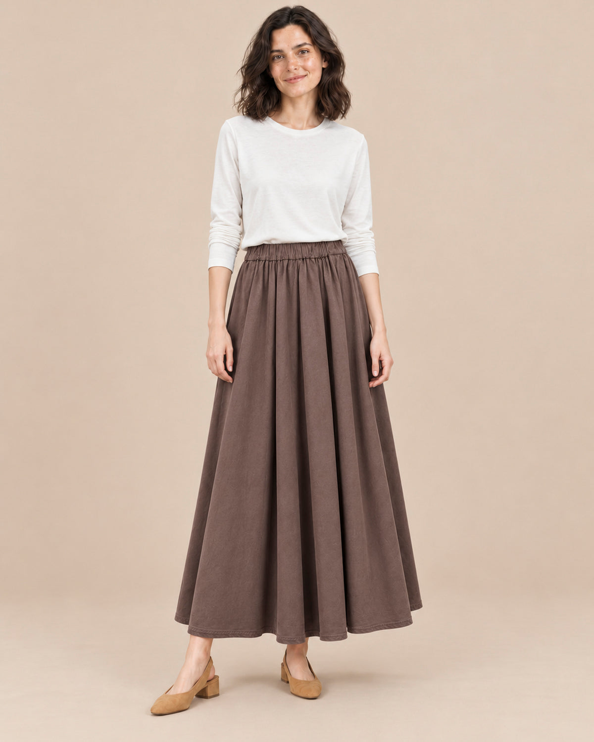 695 JAZZDANCER SKIRT VISCOVE-COFFEE BROWN_3 copy.JPG
