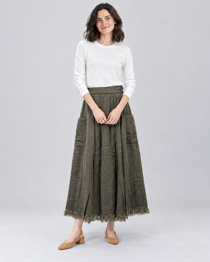 732 SANTA ROSALITA SKIRT TILLER-MILITARY_3 copy.JPG