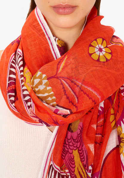 Scarf Et211di65 Orangeade