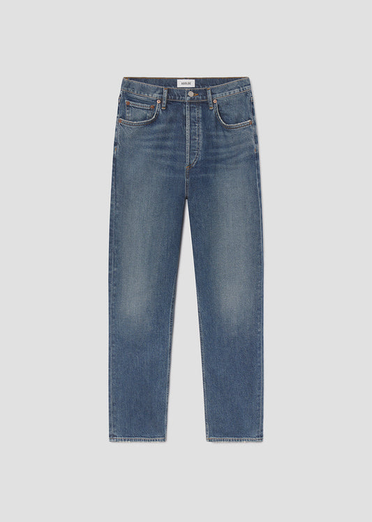 Jeans 90s Pinch W Crop Overcast