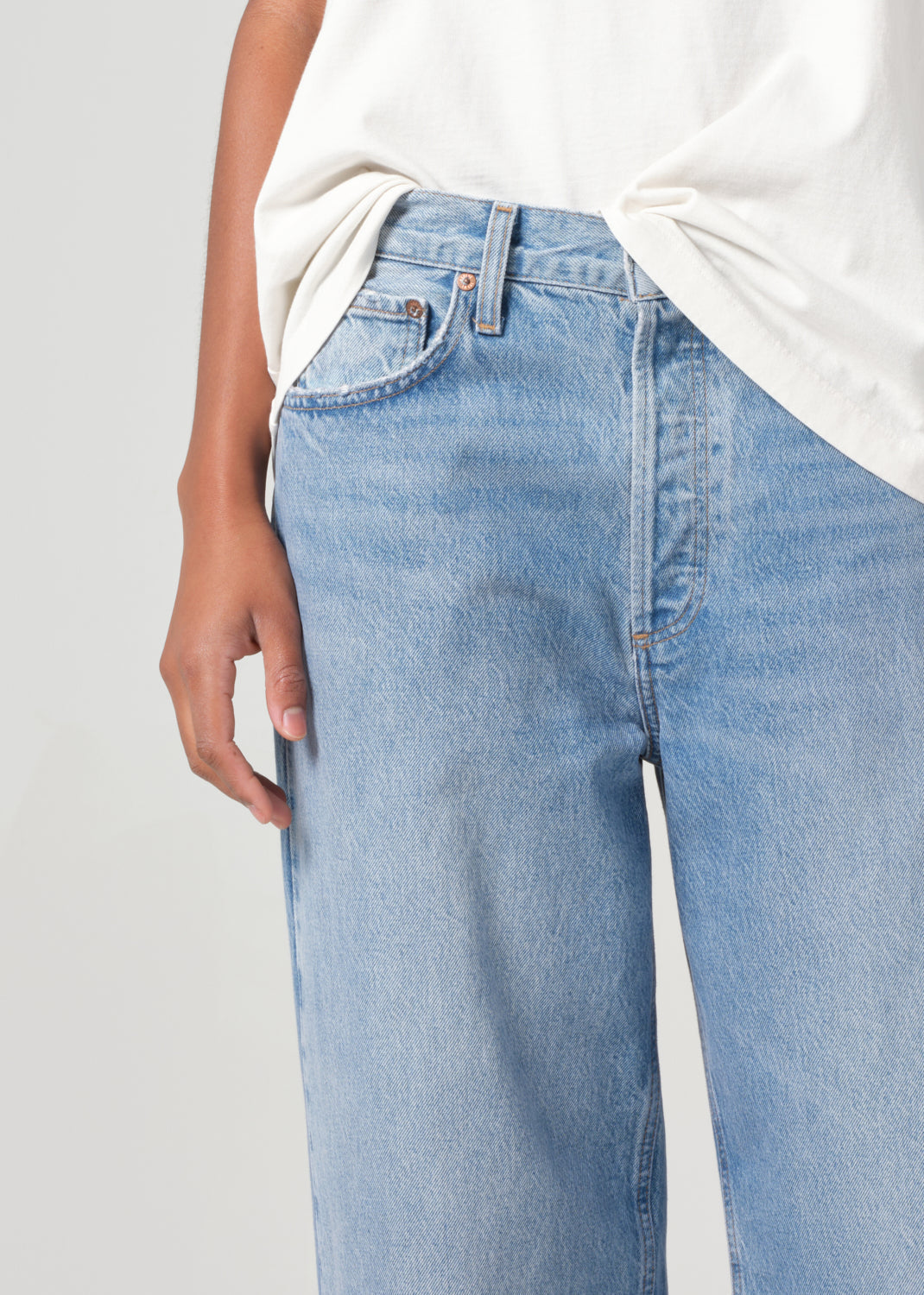 AGOLDE | Low Slung Baggy  Jean - Vintage Indigo Libertine