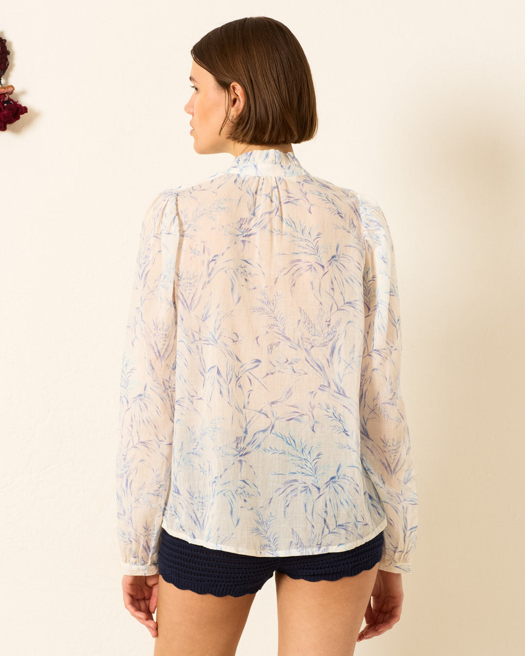 Blouse Annabel Avian To White