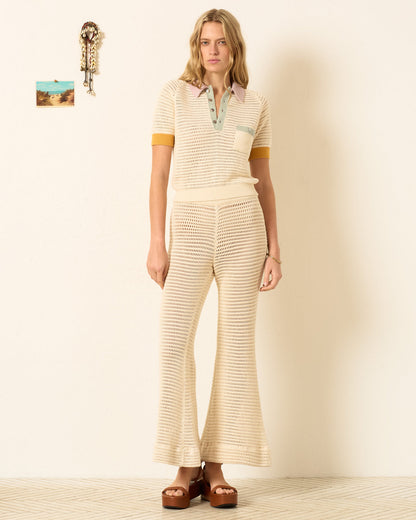 Sweatshirt Lessi Sorbet Cro White