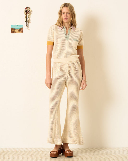 Sweatshirt Lessi Sorbet Cro White