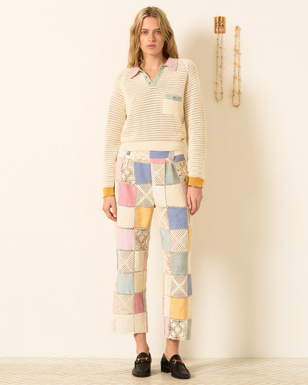 Sweatshirt Liza Sorbet Croc White