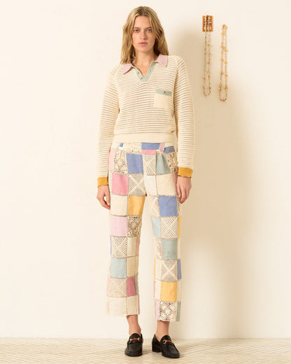 Sweatshirt Liza Sorbet Croc White