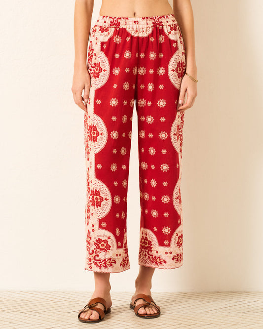 Pants Otto Lava Bandan Red
