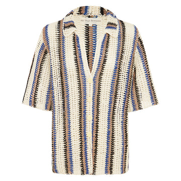 Blouse Colby Colby Shirt Lapis-Stripe