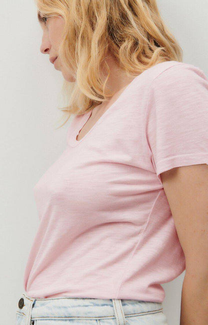 Tshirt Jac48v Guimauve-Vin