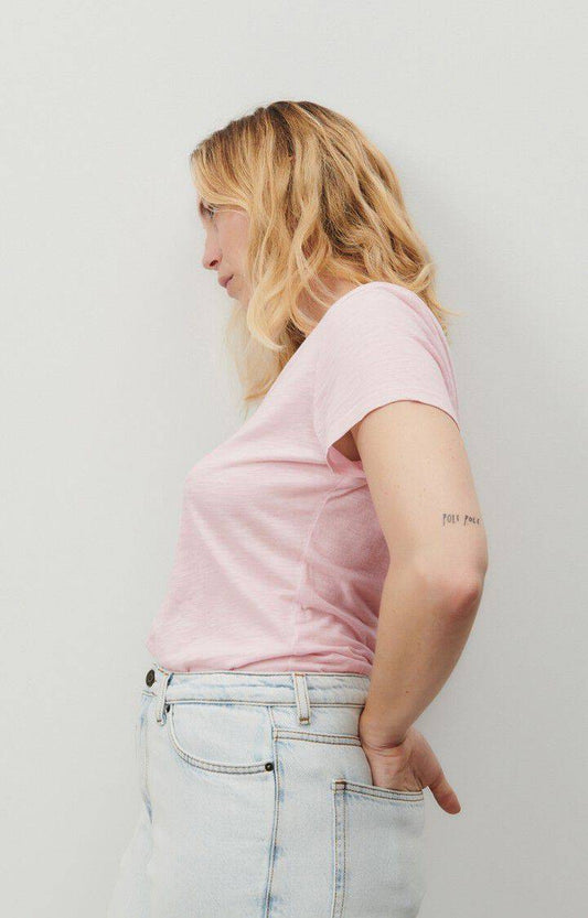 Tshirt Jac48v Guimauve-Vin