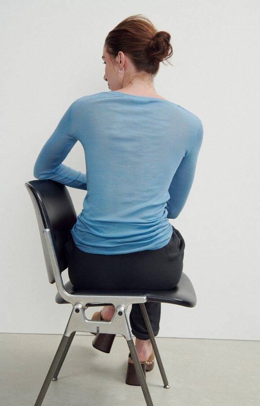 Tshirt Mas04 Vintage-Bluis