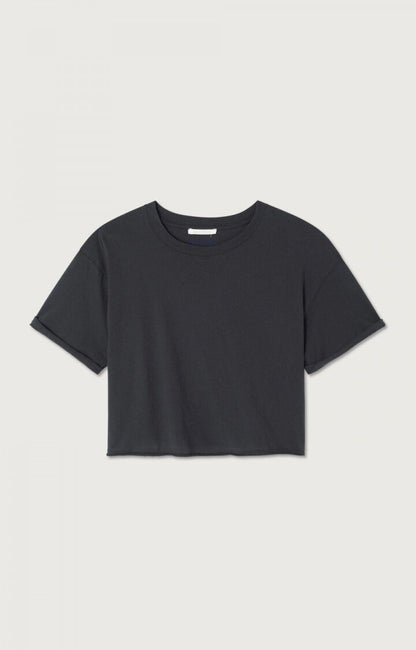 Women T-shirt 100 Percent Cotton Supersoft Jersey - Carbone