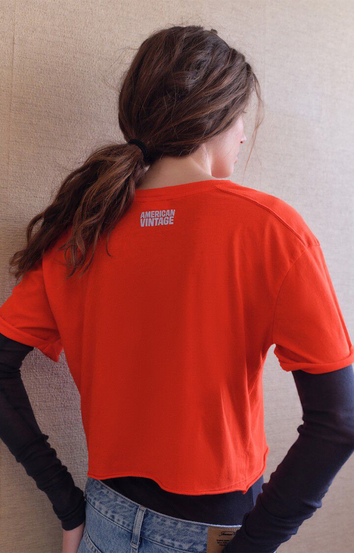 Women T-Shirt Premium Soft Cotton Jersey - Strawberry