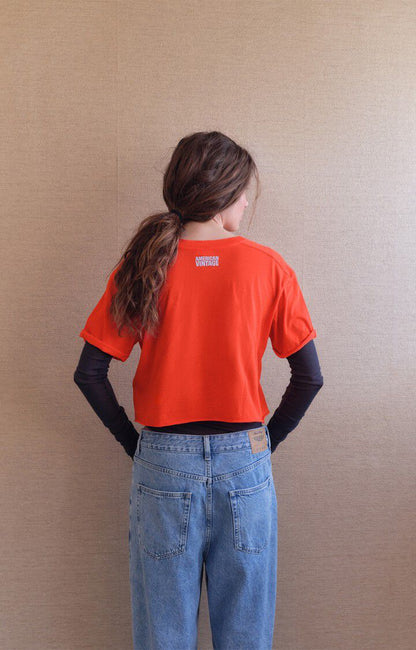 Women T-Shirt Premium Soft Cotton Jersey - Strawberry