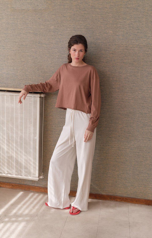 Unisex Sweatshirt Heavyweight Cotton-Polyester Fleece - Chocolate