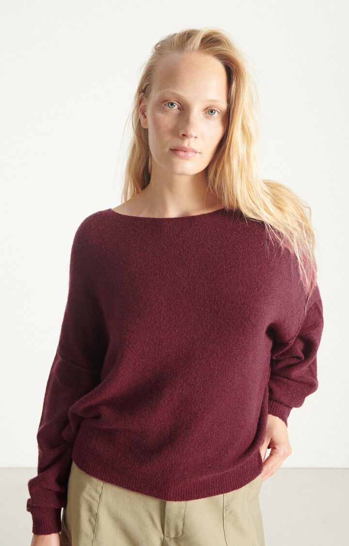 Pullover Dam225 Raisin-Chine