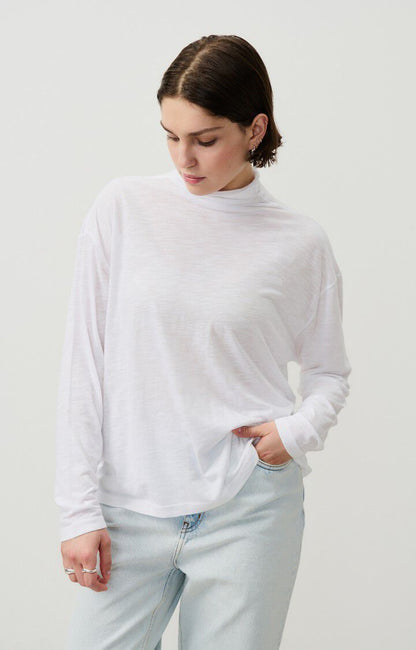 Turtleneck Jersey Jac02b Blanc