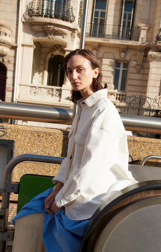 Denim Shirt Joz06a Off-White