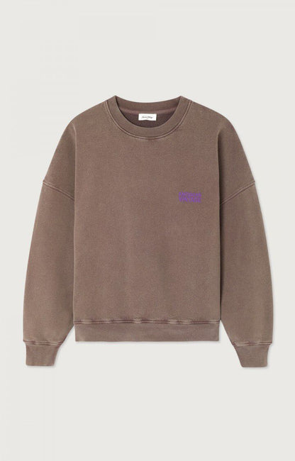 Sweatshirt Pli03c Chataignier-Vintage