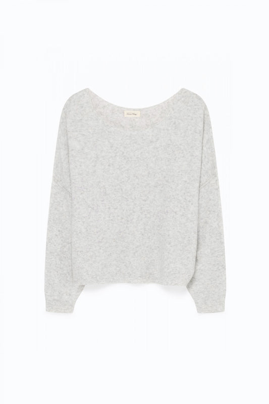 American Vintage | Damsville Oversized Sweater - Heather-Grey