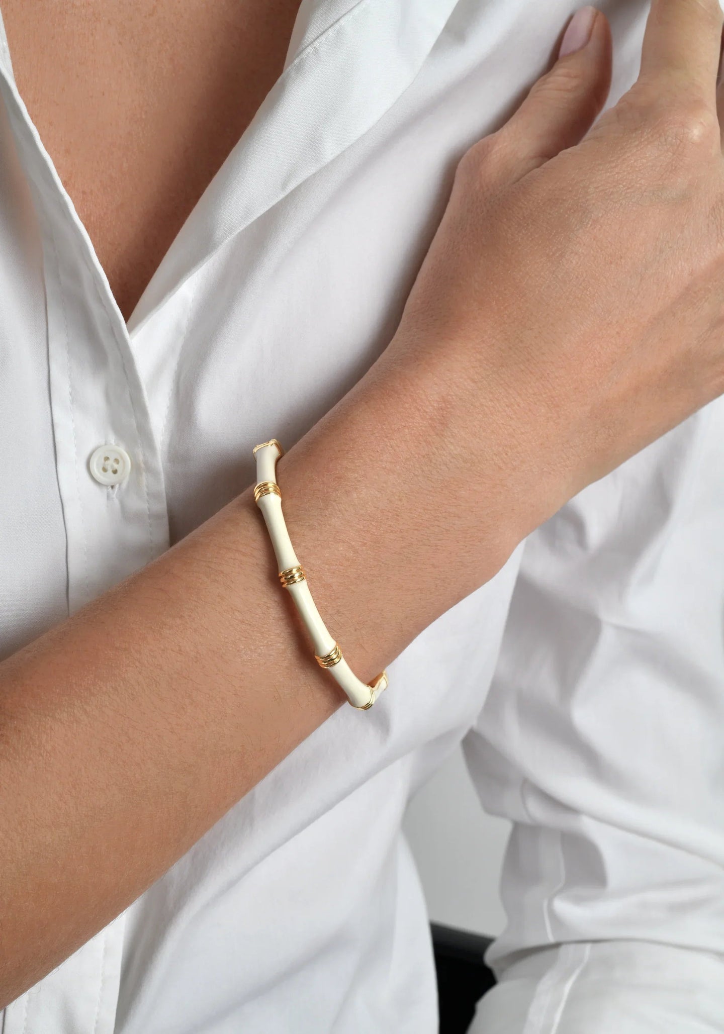 Bangle Bamboo E Hin Ban Creme