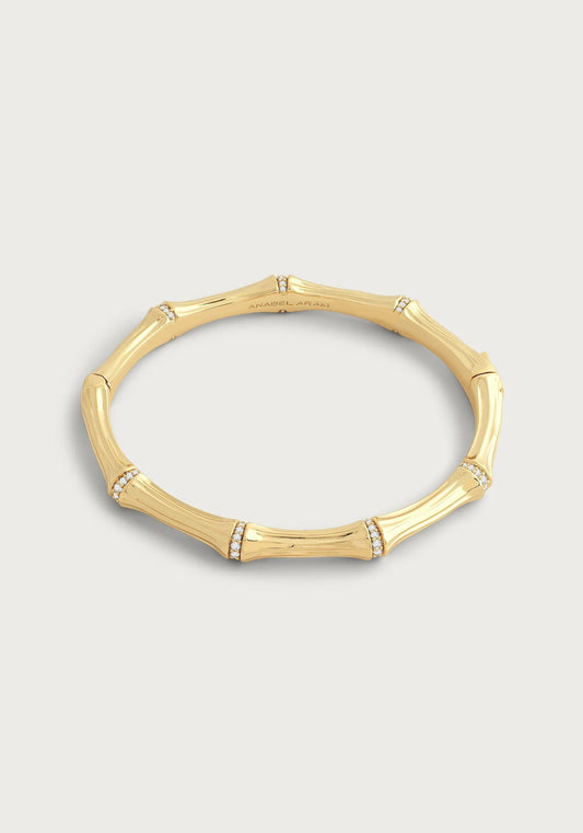 Bangle Bamboo Hin Ban Gold