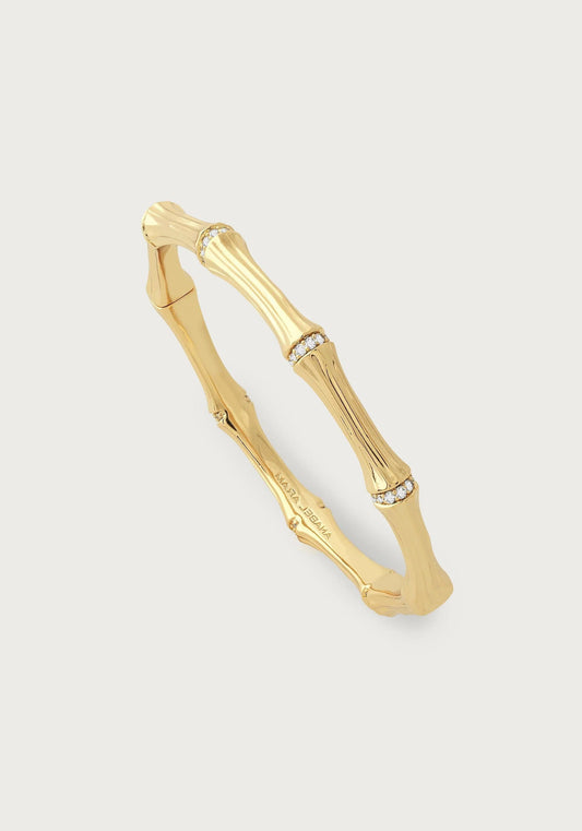 Bangle Bamboo Hin Ban Gold