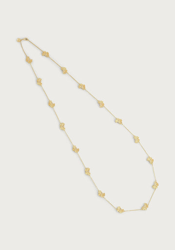 Necklace Butterfly Sta Ne Gold