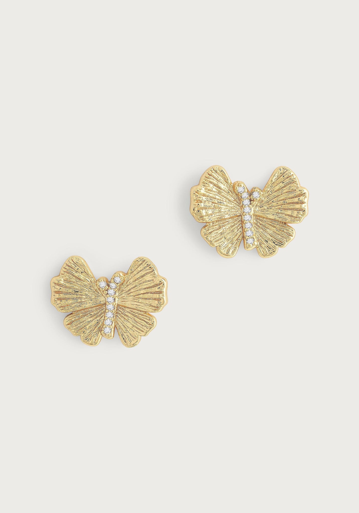Earring Butterfly St Ea Gold