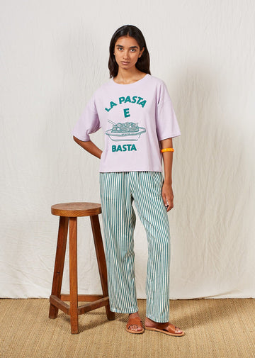 Tshirt Wt08 Femme Pasta E Ba Lavande-217