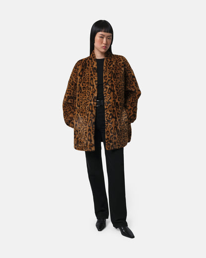 Coat Jane Leopard