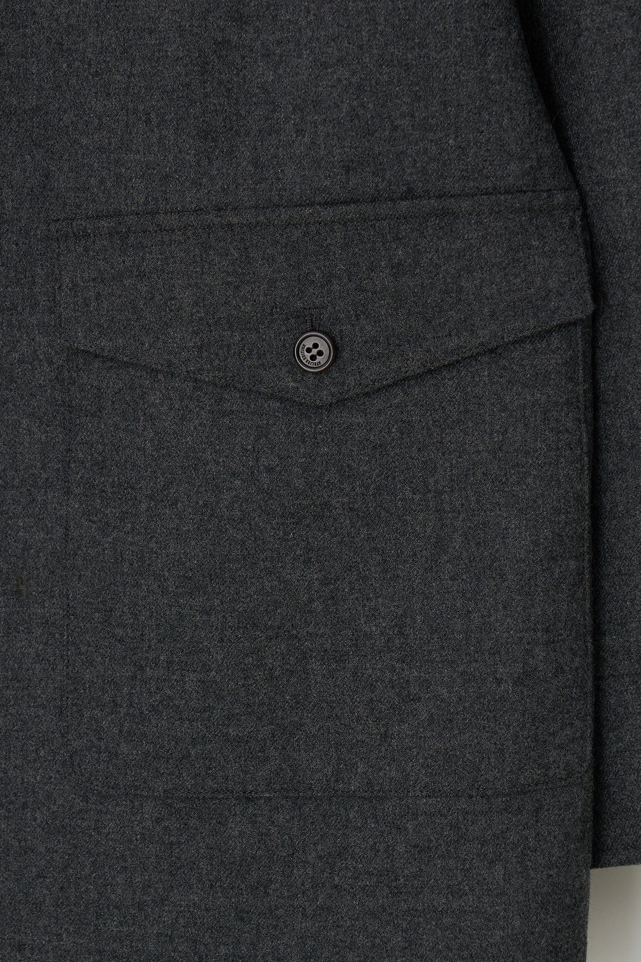 Jacket Button Pocket J Charcoal