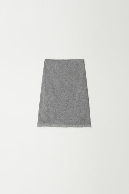 Skirt Cashmere Fri Ski Gray
