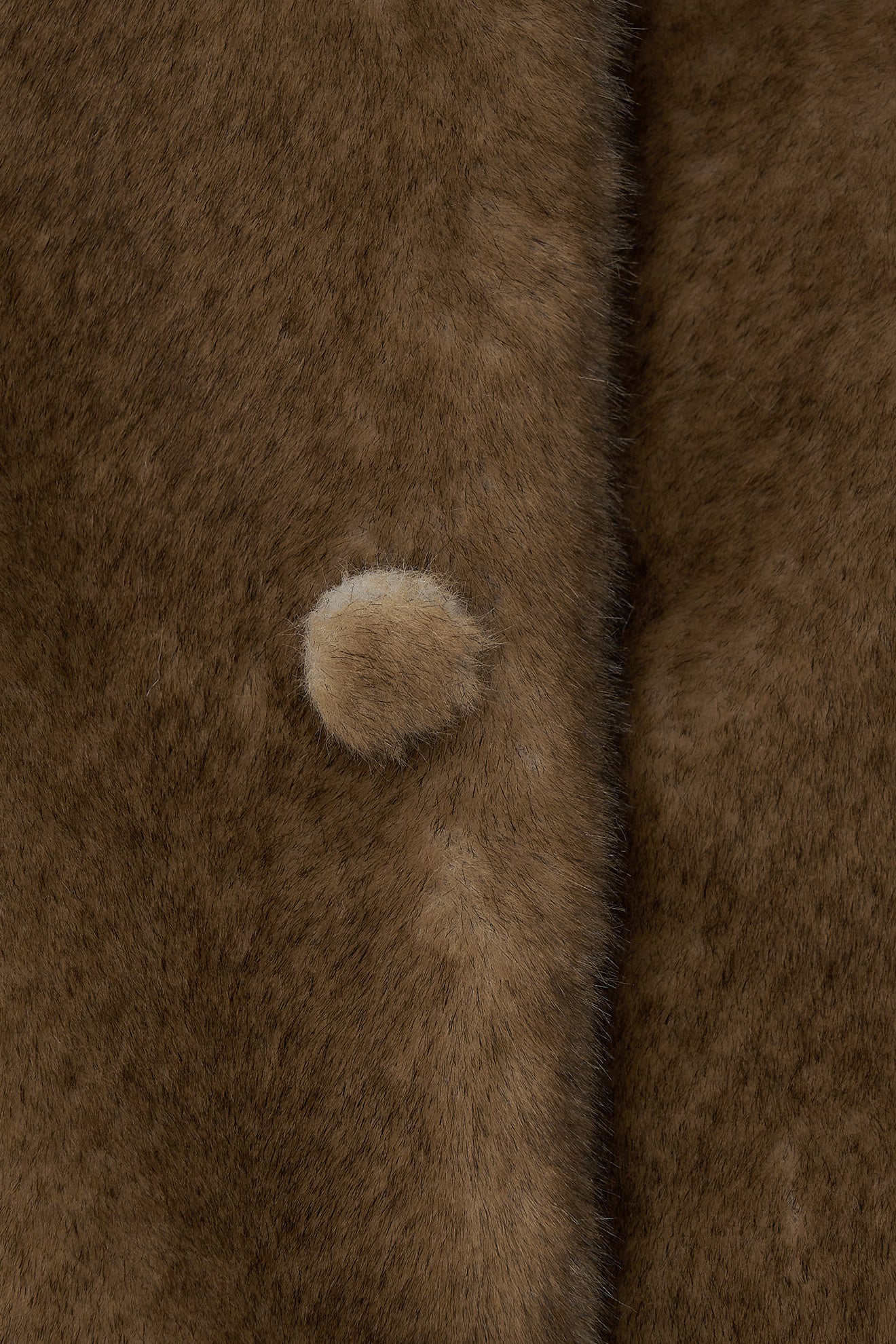Jacket Eco Fur Jacket Brown