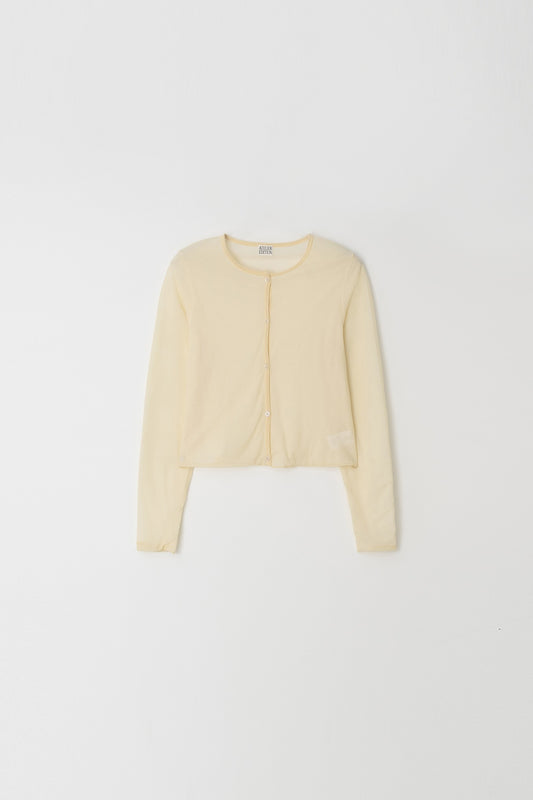 Cardigan Layered Cardigan Yellow