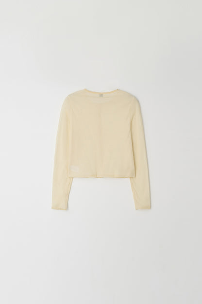 Cardigan Layered Cardigan Yellow