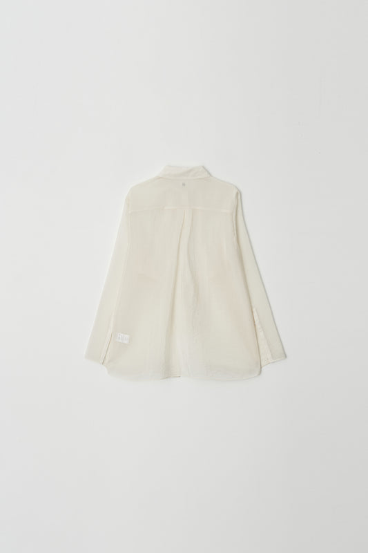 Shirt Sheer Shirts Ivory