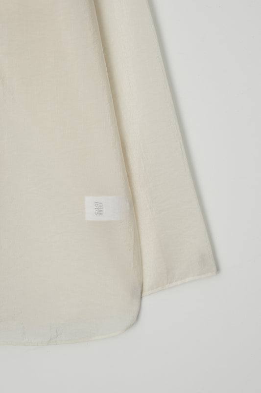 Shirt Sheer Shirts Ivory