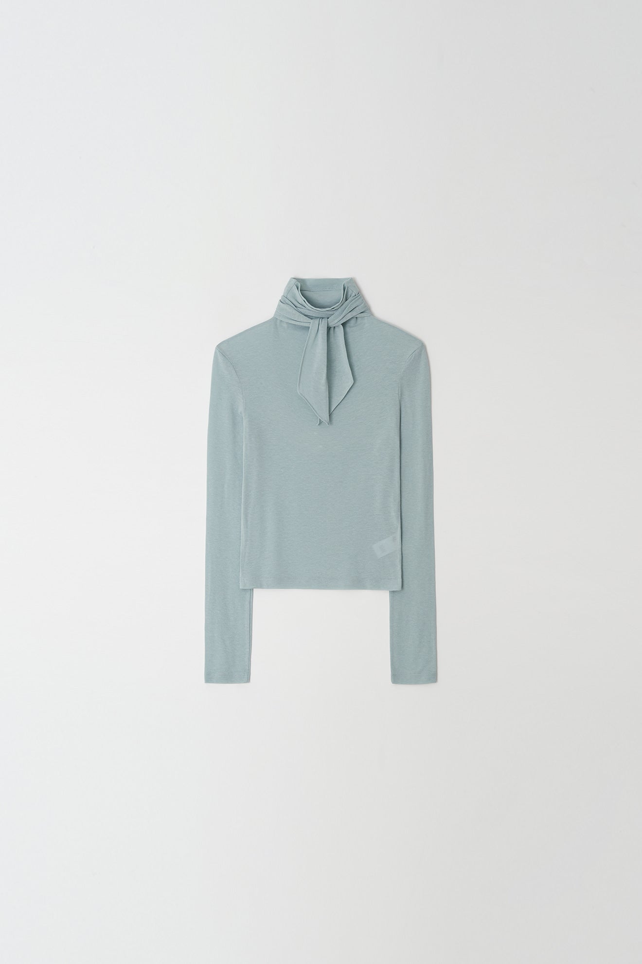 Turtleneck Jersey String Turt T-s Sky-Blue